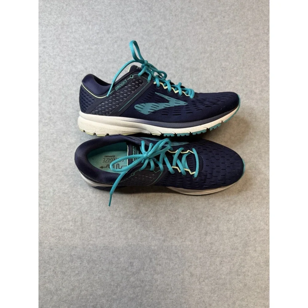 Women's Brooks Ravenna 9 Athletic Running Blue Shoes Size 11.5
